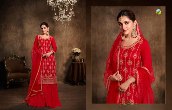 Vinay Tumbaa Raas Georgette Ready Made Party Wear Suits Collection